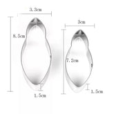 TIGER LILY PETALS FLOWER CUTTERS SET A351